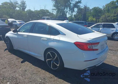 2019 Honda Accord Sport из США, поврежденный, VIN 1HGCV1F34KA173380